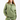 Concave Womens Pullover Hoodie - Olive Green/White