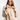 Concave Womens Pullover Hoodie - Beige/White