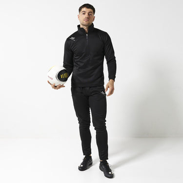 Concave Tracksuit Top - Black/White