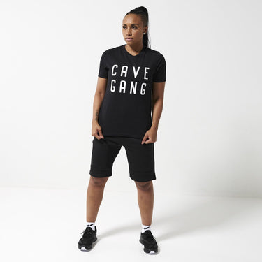 Concave CaveGang T-Shirt - Black/White