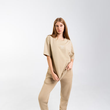 Concave Womens Track Pant - Beige/Beige