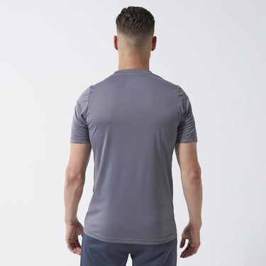 Concave Performance Top - Charcoal/Zest Orange