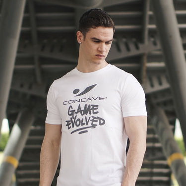 Concave T-Shirt - White/Grey 16.1